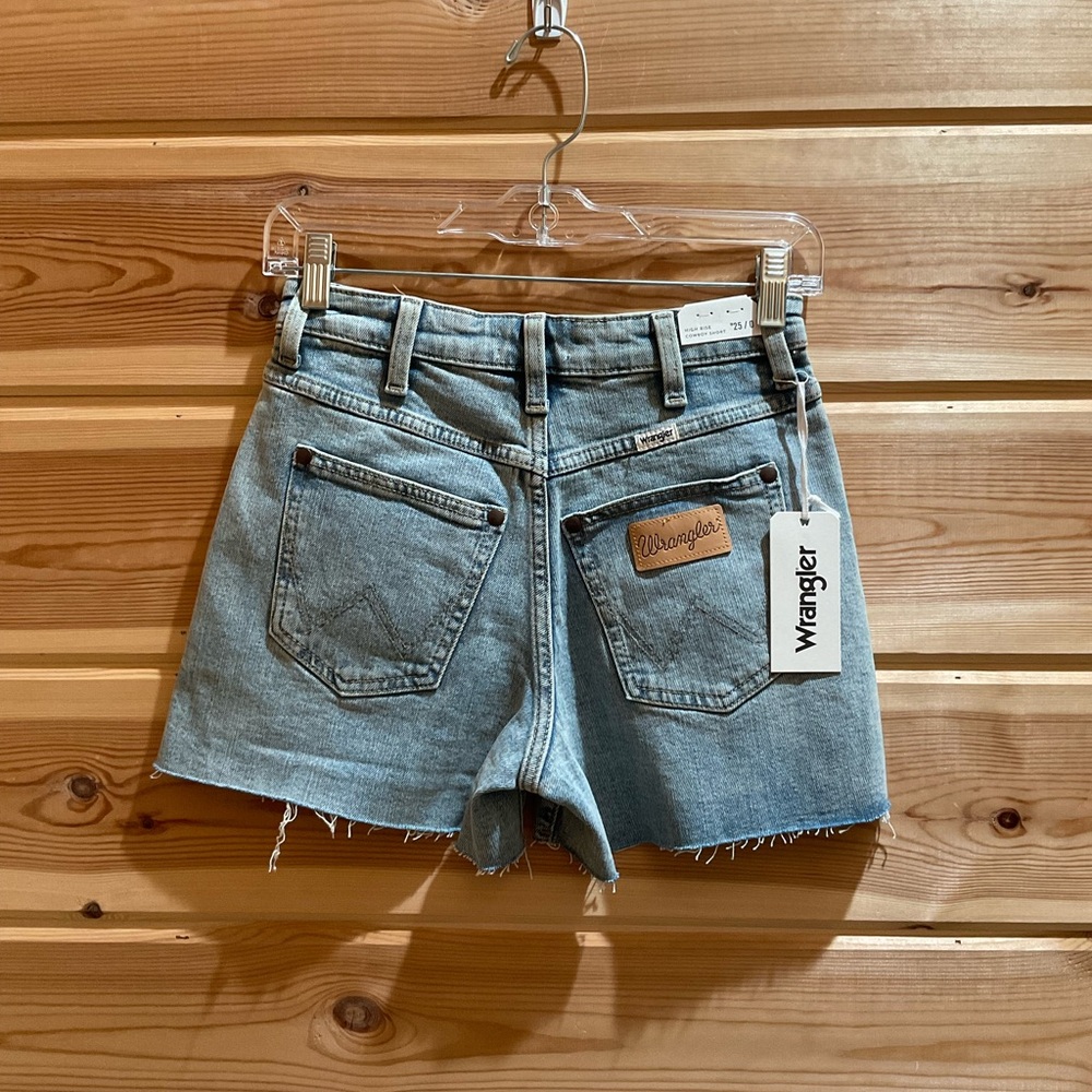 Wrangler Women's Light Blue Jean Shorts